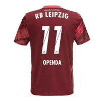 Stroje piłkarskie RB Leipzig Lois Openda #11 Koszulka Wyjazdowej 2024-25 Krótki Rękaw